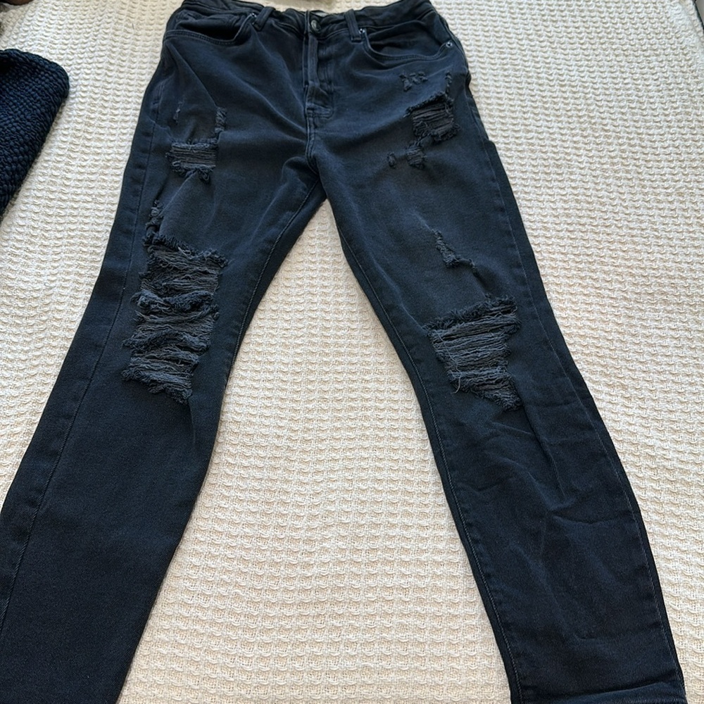 Bundle Women's Jeans Collection - set of 5 Black and Blue bundle - Picture 6 of 6